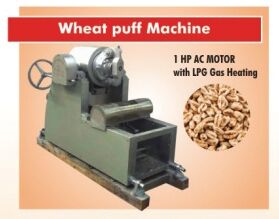 wheat puff machine