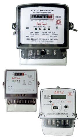 Static energy meters