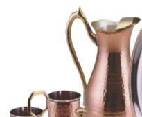 Copper Steel Dinner Set