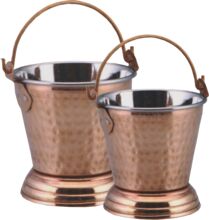 Grandma's Faith Steel Copper Hammered Balti, Feature : Eco-Friendly