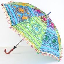 Cotton sun lace umbrella, Color : Multi-color
