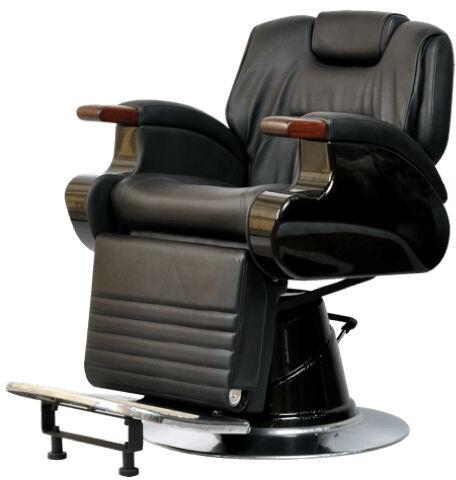 Typical barber chair for gents salon