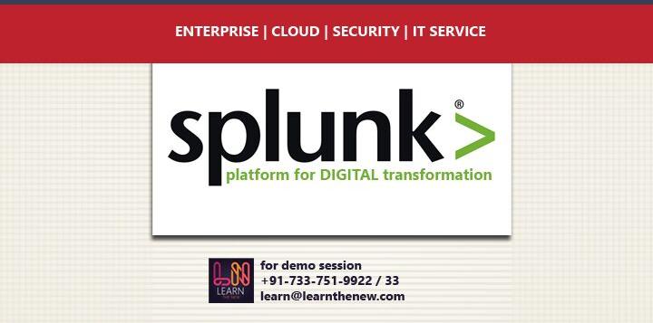 Splunk Online Training Services