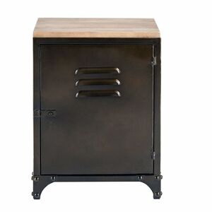 Rectangular Polished Iron Bedside Cabinet, for Hospital Use, Feature : Durable, Fine Finished