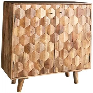 Rectangular Polished Wooden Bar Cabinet, for Home, Pattern : Plain