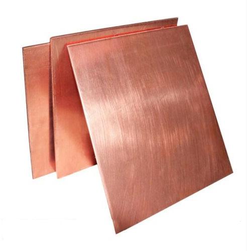 Copper Sheet, Shape : Square
