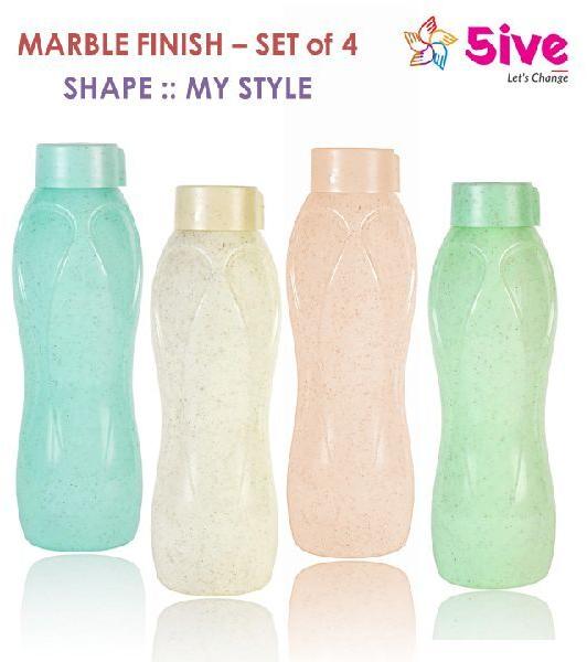 5ive Fridge Bottles, for Water, Plastic Type : PP