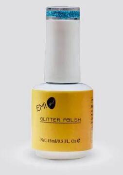 Liquid Emi Glitter Gel Polish, For Parlour, Packaging Size : 15ml