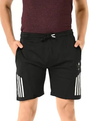 Cotton Men Boxer Shorts, Color : Black