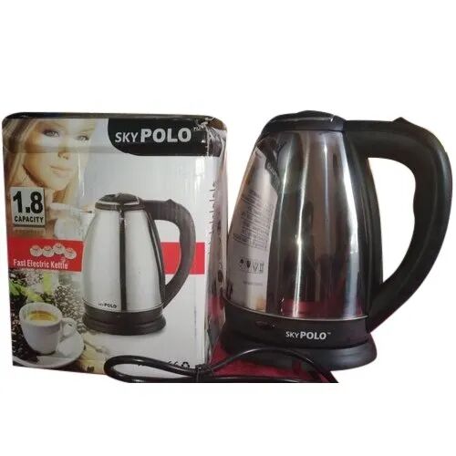 Stainless Steel Electric Kettle, Power : 1000 W