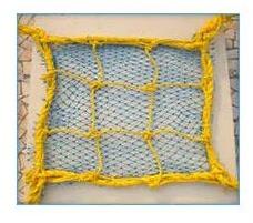 Knotted Safety Net, Color : Yellow