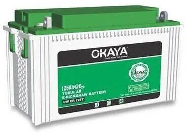 Okaya E Rickshaw Battery, Voltage : 12 V