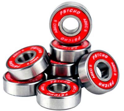 Round Steel Skateboard Bearings