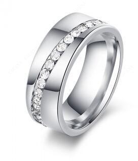 Ladies Stainless Steel Ring