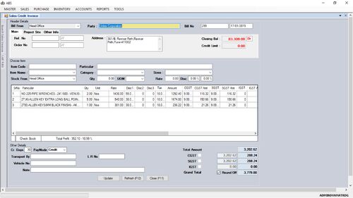 ERP Billing Software
