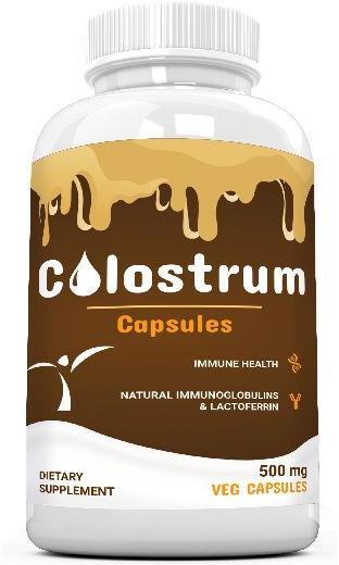COLOSTRUM 500 mg 90 VEG CAPSULES
