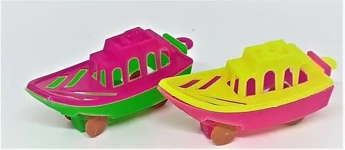 Plastic Boat Toys, Color : Red Yellow