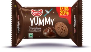 Anmol Yummy Chocolate Biscuits, Certification : FSSAI
