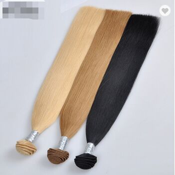 Machine weft hair, for Parlour, Personal, Style : Straight