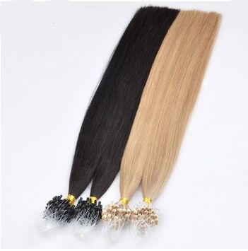 Mico Loop Hair Extension, for Parlour, Personal, Style : Straight, Wavy