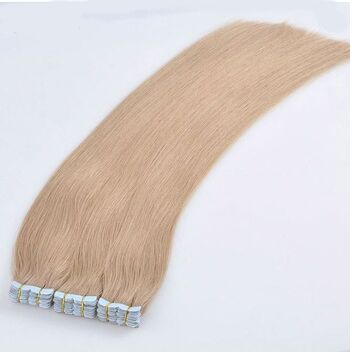 Silky European Tape Hair Extension, for Parlour, Personal, Style : Straight