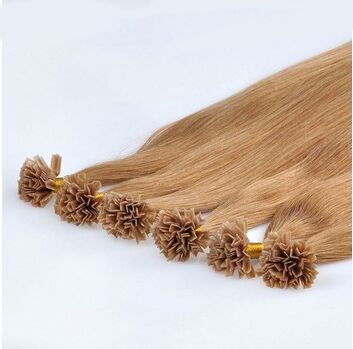 V Tip Hair Extension, for Parlour, Personal, Style : Straight, Wavy