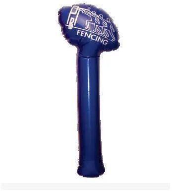 PVC Printed Inflatable Cheer Stick, Color : Blue