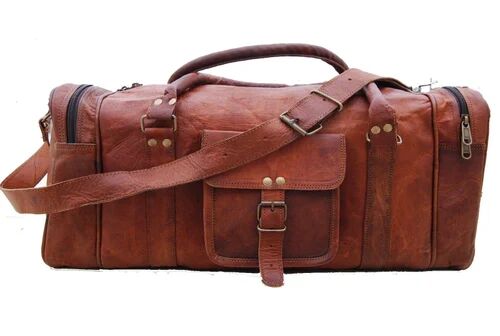 Leather luggage Bag