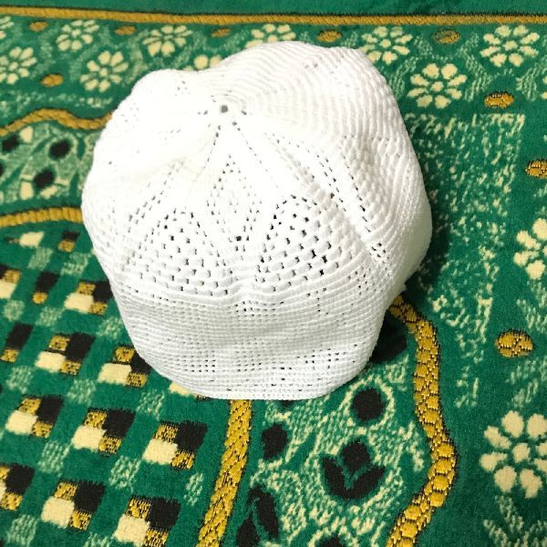 Men Santarms Islamic Prayer Kufi Muslim Cap