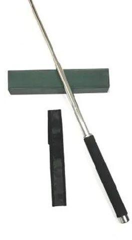 METAL Expandable Baton Rod, Color : Black