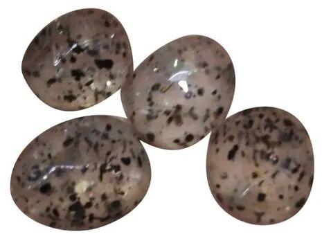 Dots Quratz Stone, Color : Transparent Black Dots.