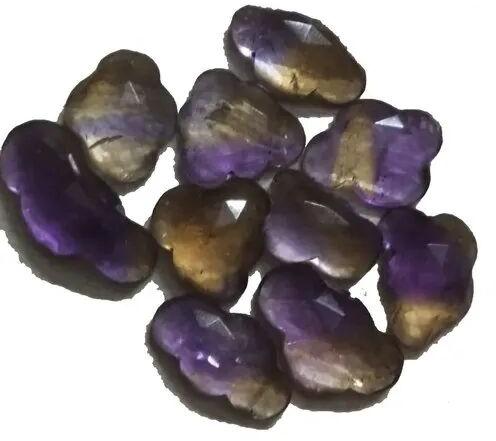 Natural Aquamarine Stone, Color : Purple