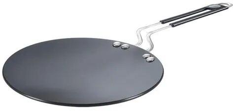 Stainless Steel Cookware Tawa, Color : Black