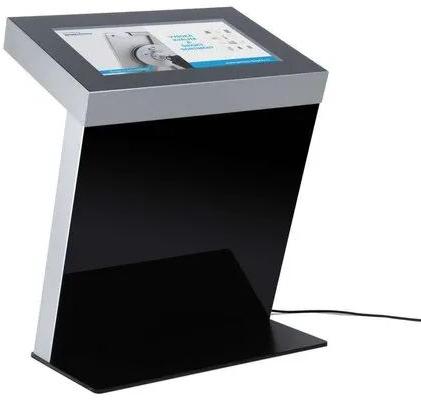 Kiosk Display Stand, Color : Black