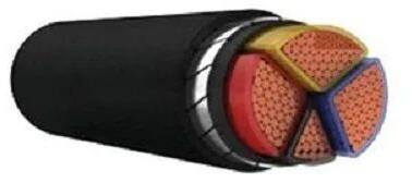 PVC Copper Armoured Cable, Color : Black