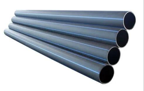 Round HDPE Pipe, Color : Black