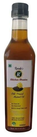 Dhaara Cold Pressed Mustard Oil, Packaging Size : 1000ml