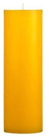 Pillar Beeswax Candle, Color : Yellow