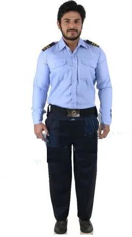 Cotton Security Guard Uniform, Size : L, XL, XXL