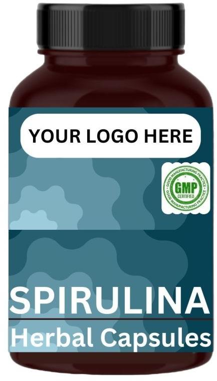 Vanity Vision Spirulina Herbal Capsules, Packaging Type Plastic
