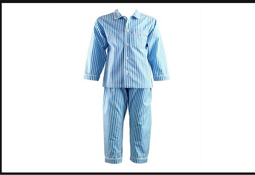Plain Cotton Men Pyjama Suits, Color : Blue, Brown