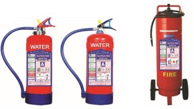 6kg Water Type Fire Extinguisher, Color : Red