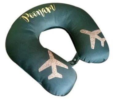 Polyester Printed Neck Pillow, Size : 36 cm x 36 cm