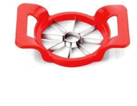 Plastic Apple Cutter, Color : Red