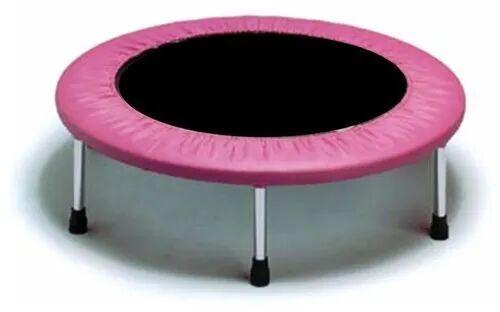 Blue Round Rubber Exercise Trampoline, For Gym, Feature : Fine Finishing, Highly Durable