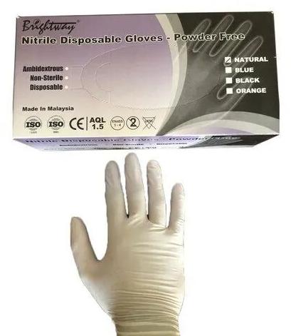 Nitrile Gloves, Size : 7 inches