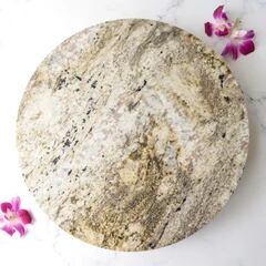 Granite Marble Large Lazy Susan Turntable, Size : 5H x 40 x 40cm
