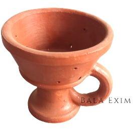 Bala Exim Non Polished Clay Frankincense Pot Exporter, Feature : Eco Friendly