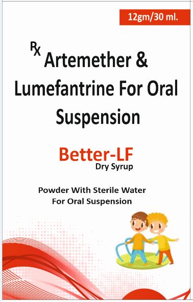 artemether and lumefantrine