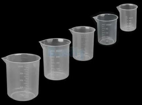 Plastic Beakers, for Chemical Laboratory